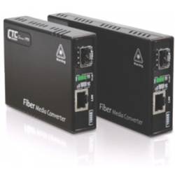 光電轉換器FMC-1000S 10/100/1000Base-T to 1000Base-X SFP Gigabit Ethernet Media Converter